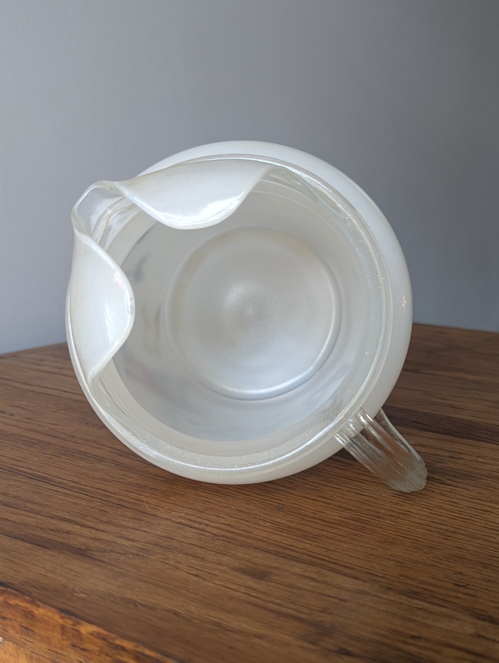 Vintage 1950s Bartlett Collins Birds Frosted Glass Pitcher - Feathered Friends - Picture 6 of 17